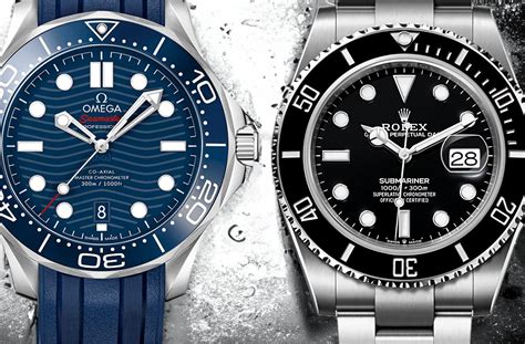 piu bello rolex gmt o omega seamaster|omega watch vs rolex watch.